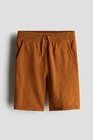 Fine-Knit Cotton Shorts