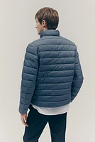 Slim-Fit Lightweight Puffer Jacket