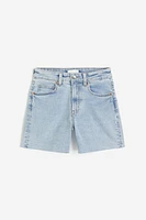 Skinny High Denim Shorts