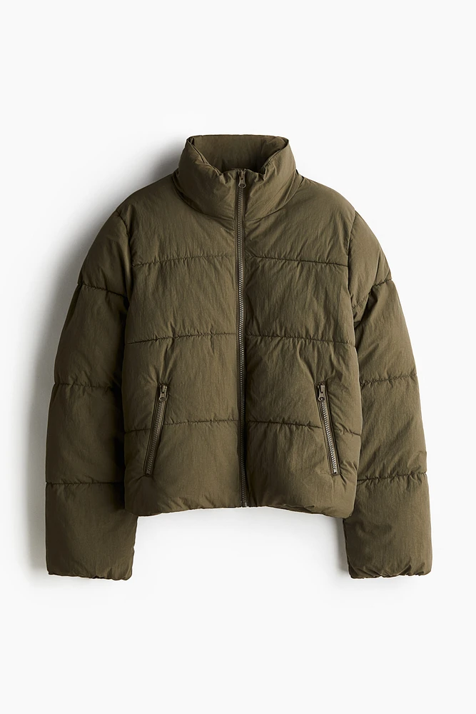 Nylon Puffer Jacket