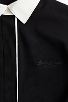 Embroidered-Detail Polo Shirt