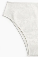 Bas de maillot échancré taille haute