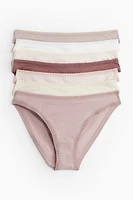 Lot de 7 culottes Bikini en jersey coton