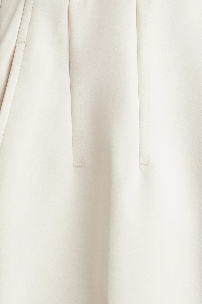 Jupe-culotte à pinces