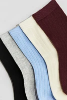 5-pack Ribbed Socks