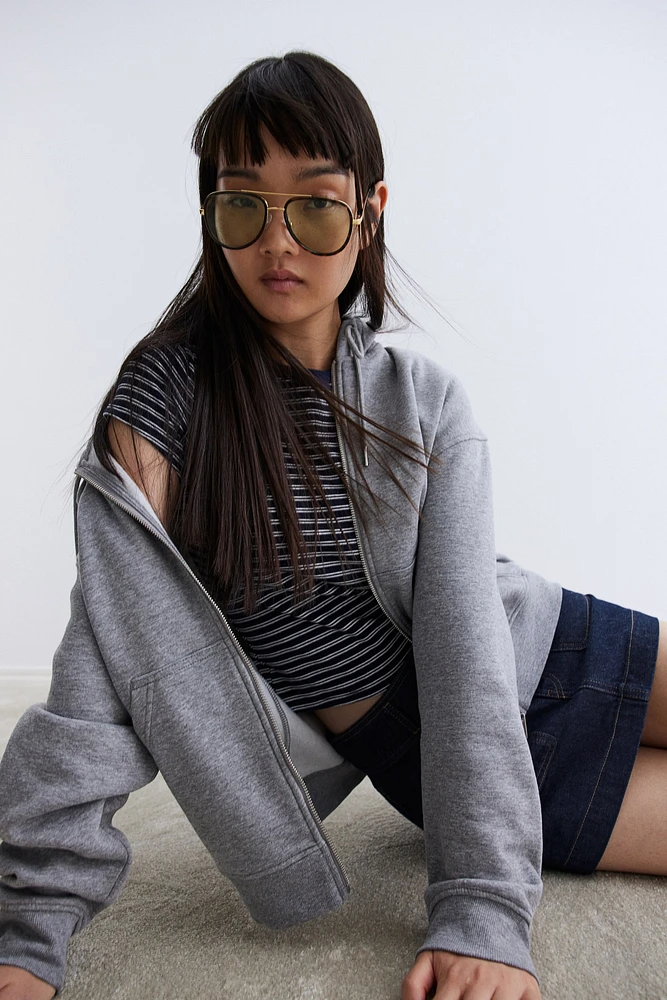 Ribbed T-shirt