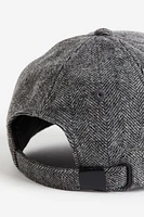 Wool-blend Cap