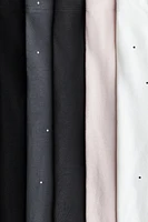 Lot de 5 leggings en jersey