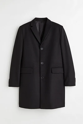 Wool-blend Coat