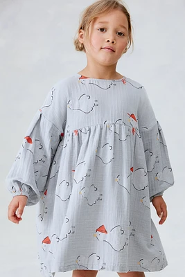 Cotton Muslin Dress