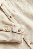 Linen-blend Shirt