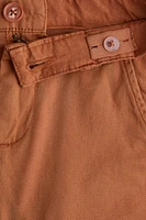 Short chino en coton