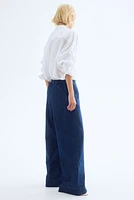 Denim Pull-on Pants