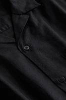 Regular Fit Linen-blend Shirt