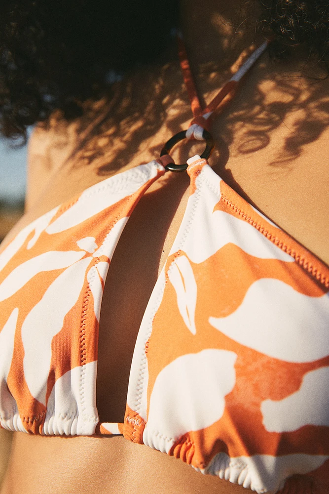 Padded Halterneck Bikini Top