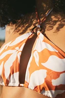 Padded Halterneck Bikini Top