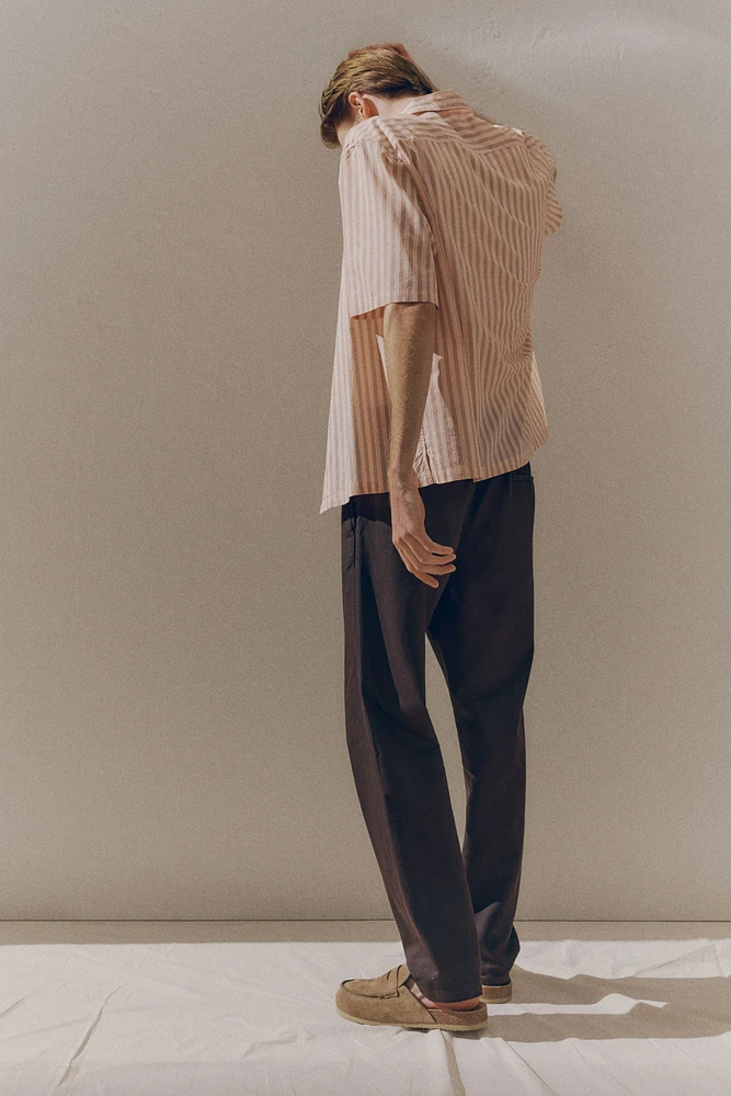 Regular-Fit Lyocell-Blend Pants