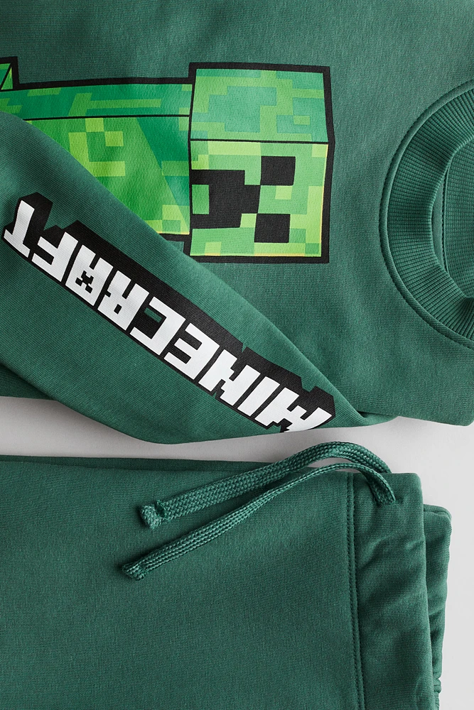 2-piece Printed Sweatsuit