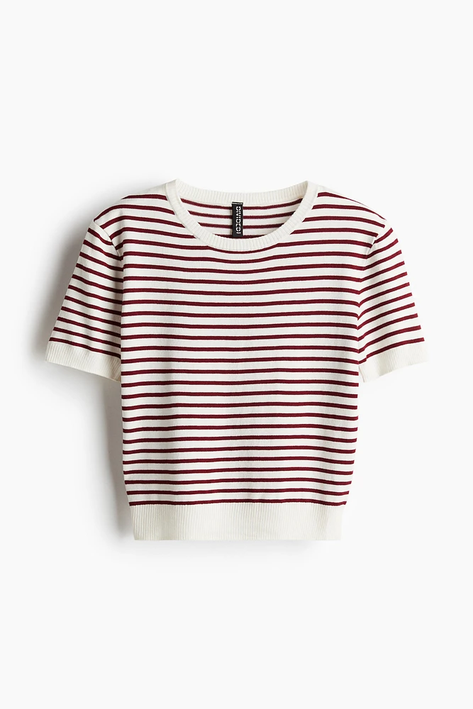 Fine-Knit T-Shirt