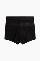 2-Pack Low-Rise Short Boxer Briefs with Lycra®