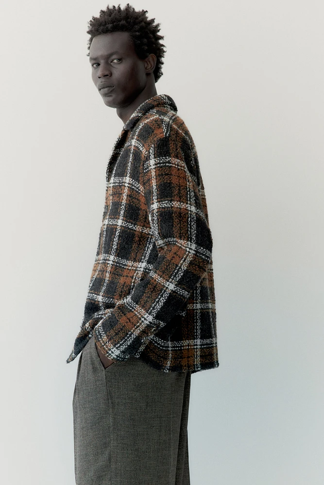 Wool-blend Overshirt