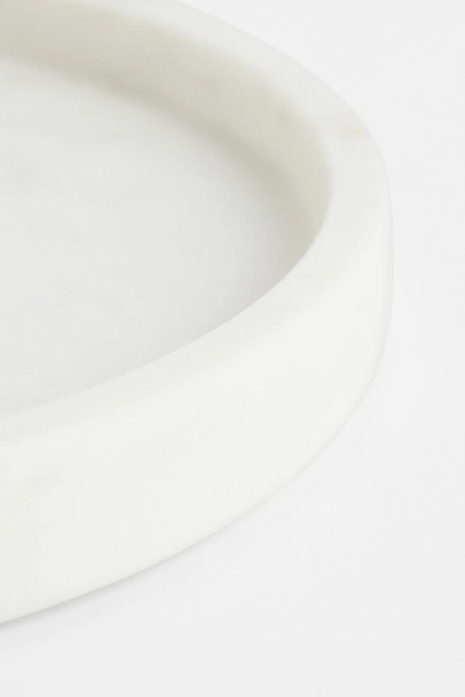 Round Marble Tray