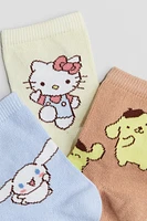 5-pack Motif-Detail Socks