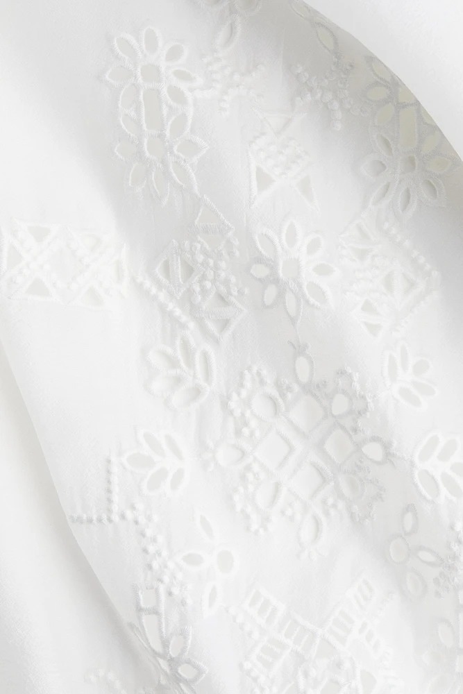 Camisole Dress with Eyelet Embroidery