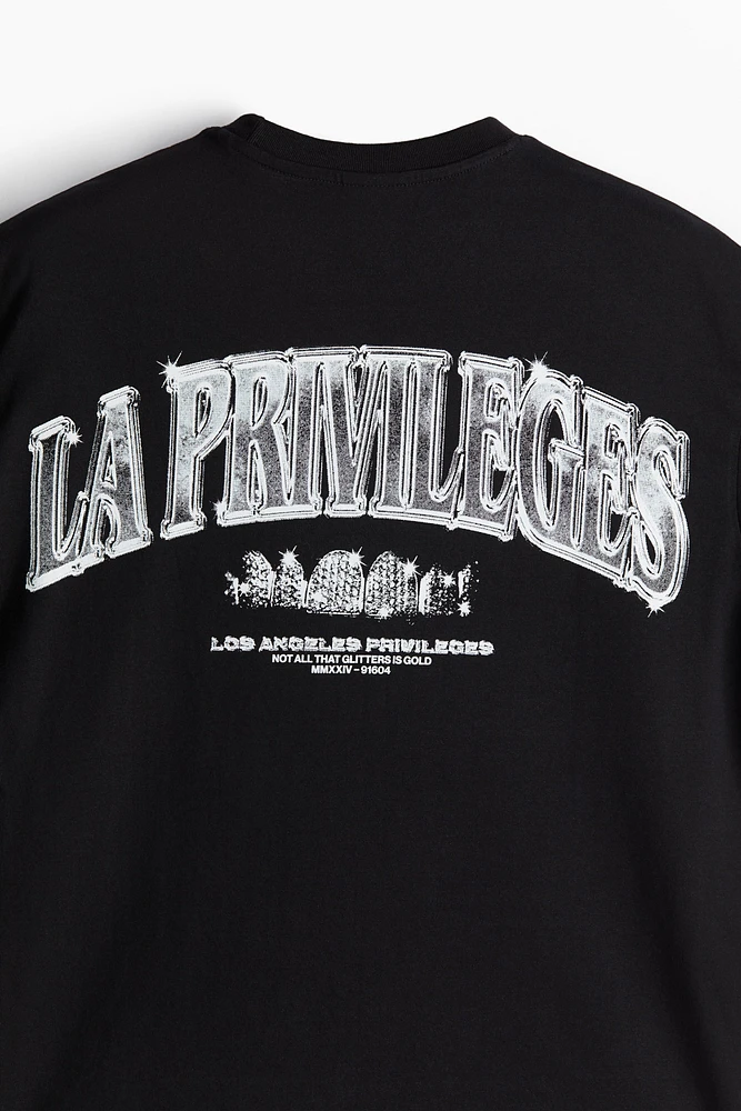 Loose Fit Printed T-shirt