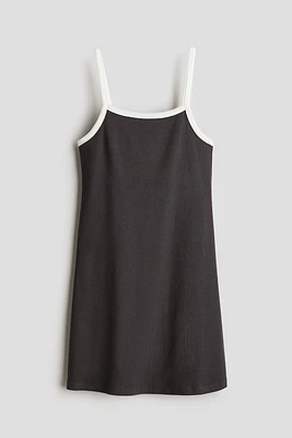 Cotton Jersey Tank Top Dress