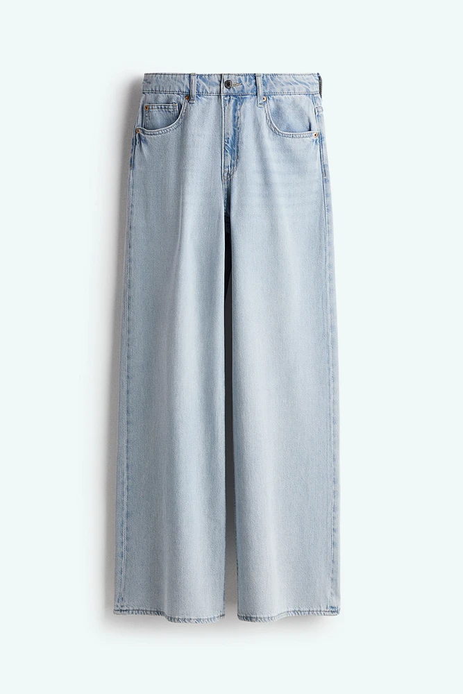 Wide High Jeans