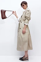 Twill Trench Coat