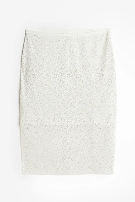 Bead-embellished Skirt