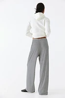 Pantalon large avec cordon de serrage