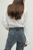 Jean droit Taille Amincie et Haute