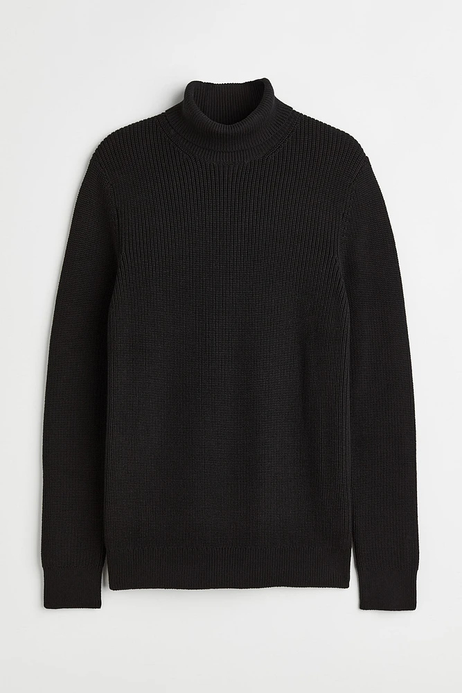 Regular Fit Turtleneck Sweater