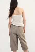 Capri Cargo Pants