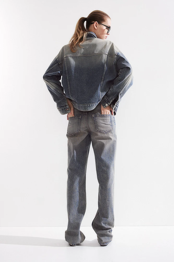 Straight Low Jeans
