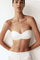 Padded Microfiber Bandeau Bra
