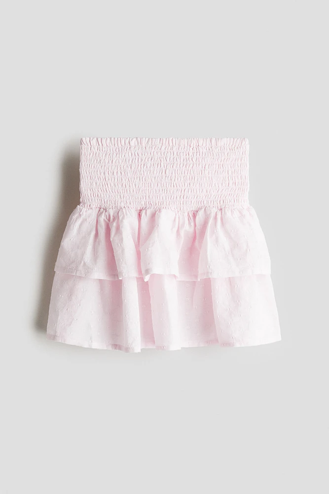 Smocked Skirt