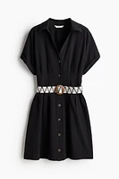 Shirt Dress with Belt