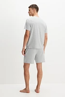 T-shirt et short de pyjama en jersey