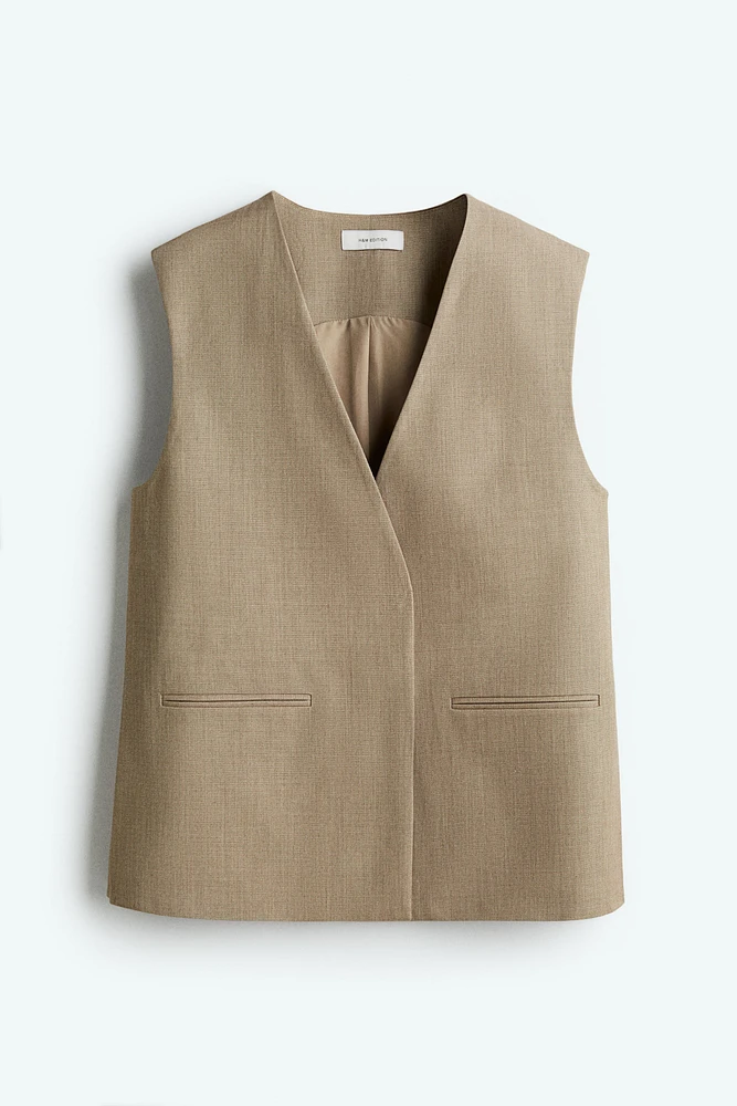 Veste de costume à fentes latérales