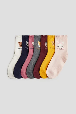 Lot de 7 paires chaussettes