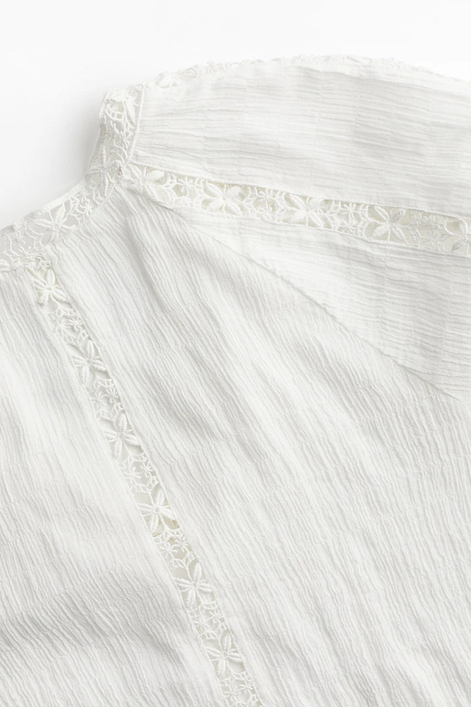 Lace-detail Blouse