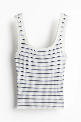 Rib-knit Tank Top