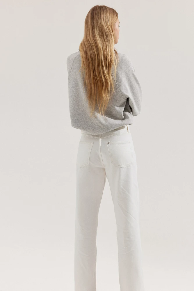 Jean ample Taille très haute