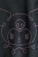 Sweatshirt with Printed Motif