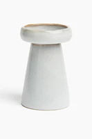 Stoneware Candlestick