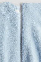 2-piece Fluffy Knit Set